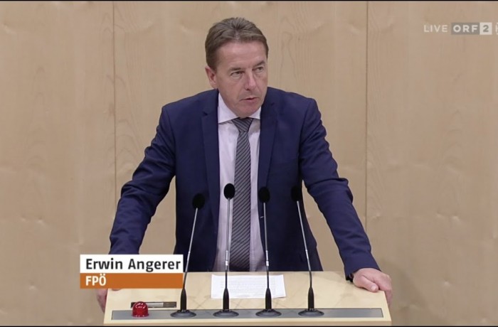 Erwin Angerer im Nationalrat: Indexierung der Familienbeihilfe