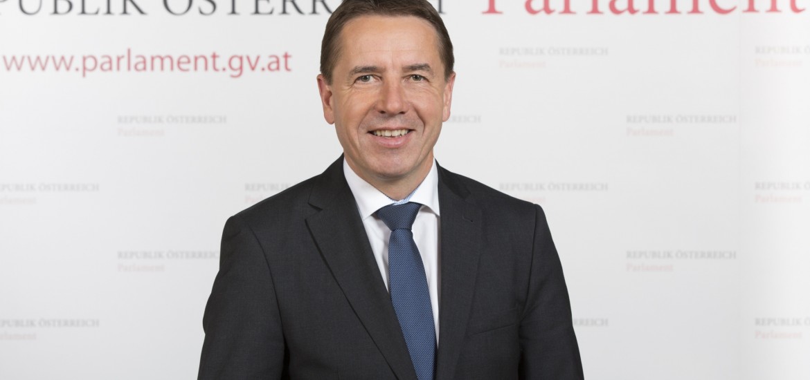 Erwin Angerer ist Kärntner FPÖ-Spitzenkandidat bei der Nationalratswahl