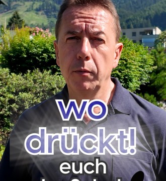 Ich habe so viele Antworten auf meine Frage „Wo drückt euch der Schuh?“ bekommen