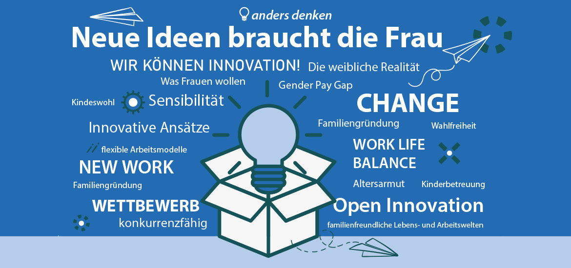 Neue Ideen braucht die Frau